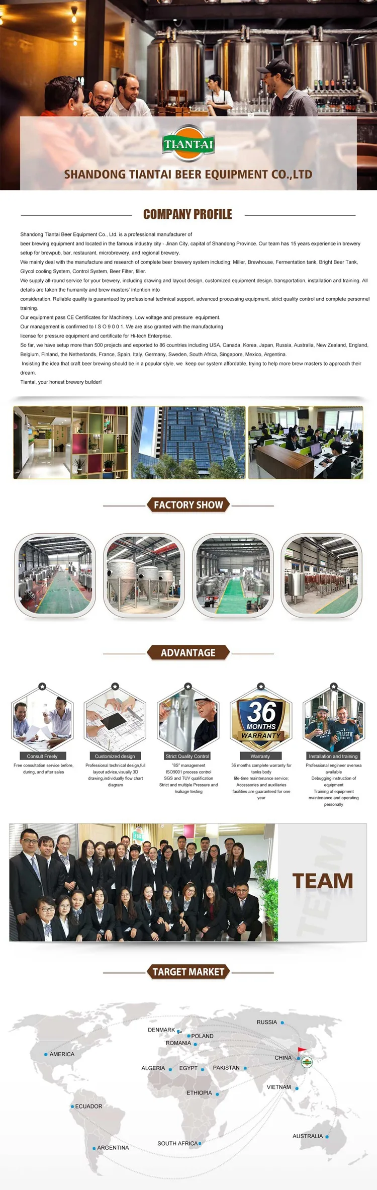 Tiantai company