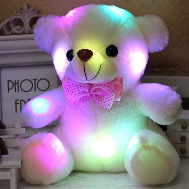 dark purple teddy bear