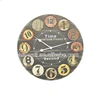 Unique design Arabic numerals 12 Inch Promotional Wall Clocks, Chinese Custom Size and Design Wall Clock