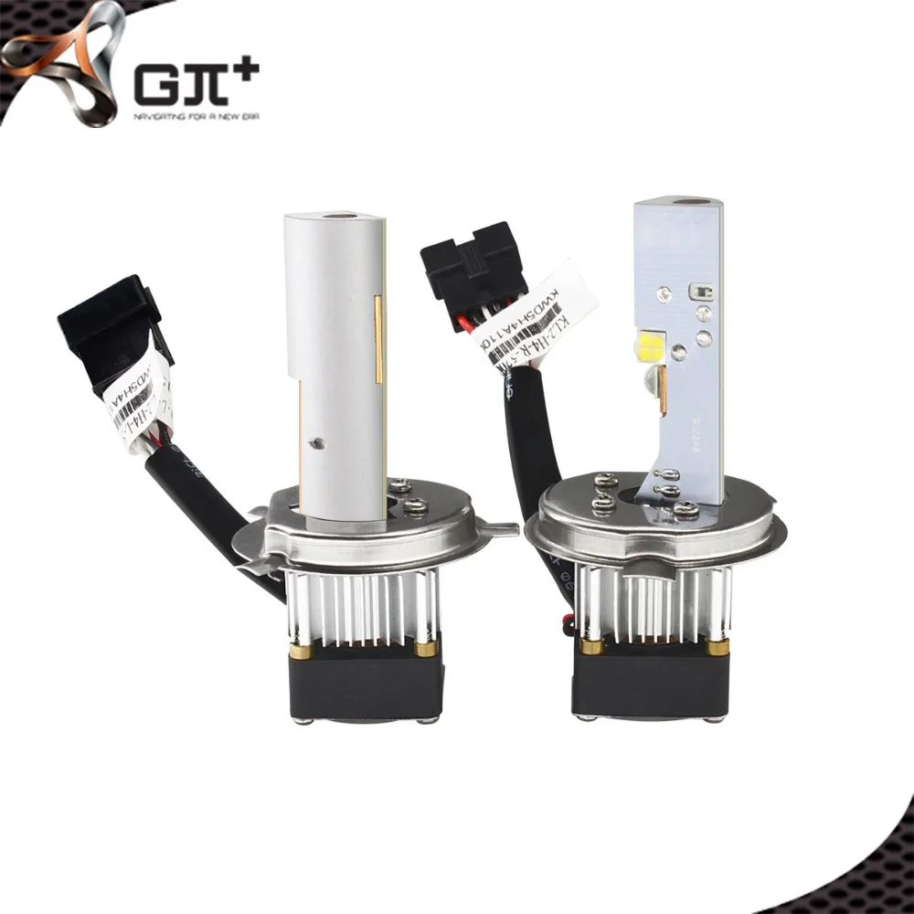 Efficient Heat Dessipation LED H4 Bulb Car Headlight Kit Driving Lamp H/L for VW POLO 2012-2013