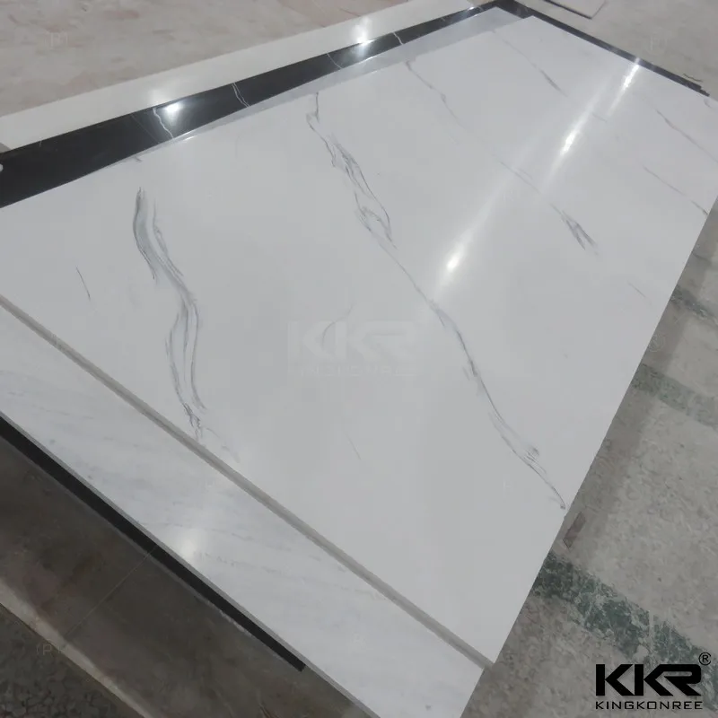 white acrylic table top