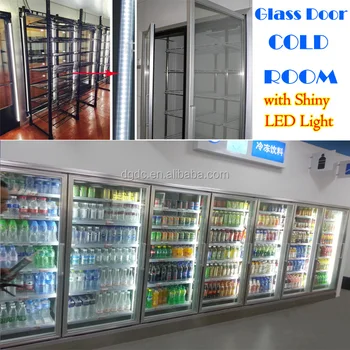 Walk In Cooler With 10 Led Light Glass Doors Buy Walk In Cooler