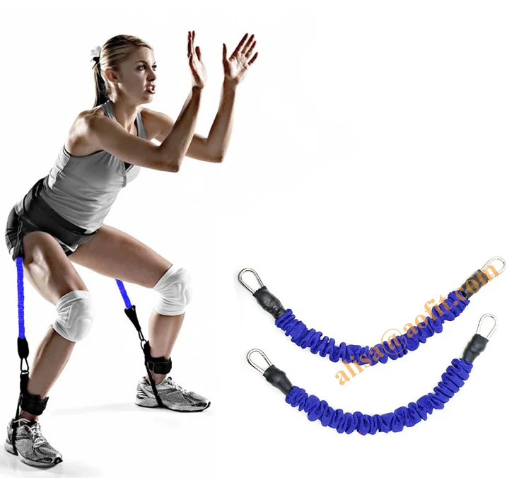 Vertical Jump Trainer Resistance Bands Perfect Fitness Exercise Band