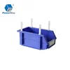 240*150*124mm different sizes PP stackable storage box plastic bins for storehouse