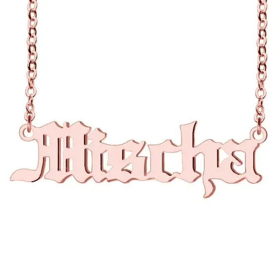 

custom jewelry name necklace personalized name necklace number year custom year necklace letters engraved jewelry, N/a