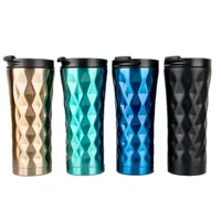 

500ML Coffee thermos, double wall Stainless Steel coffee mug vacuum flasks Drinking Thermos coffee mug