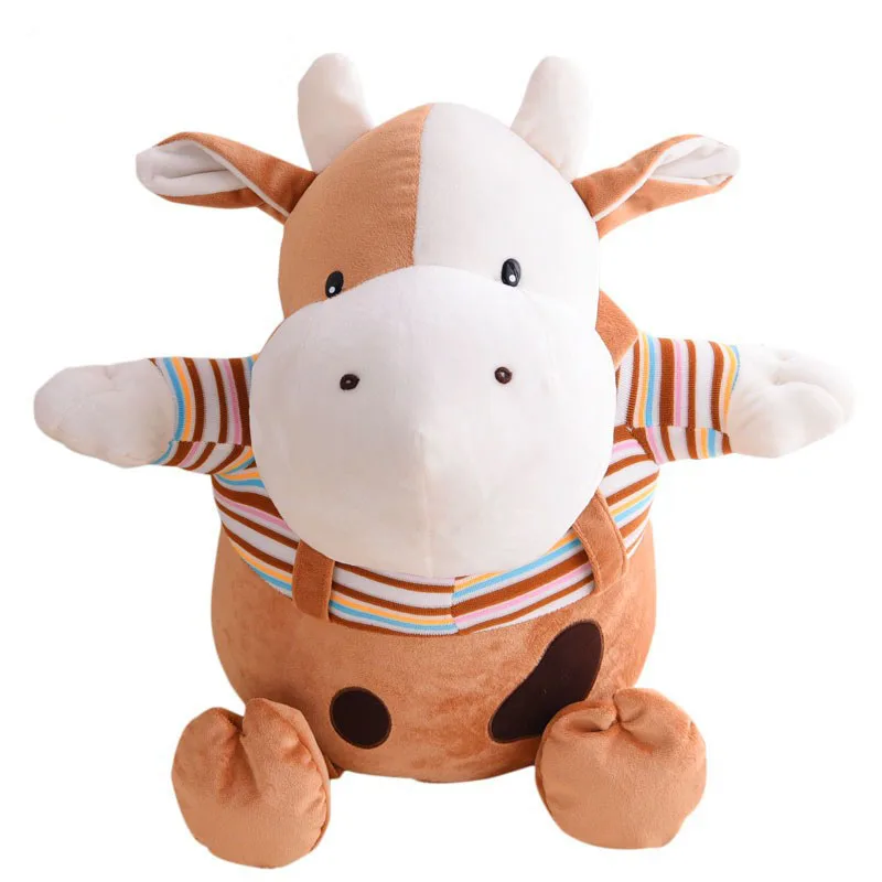 stuffed bull toy