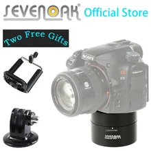 Sevenoak Mechanical Camera Panoramic 360 degree Panning Rotating Drift Head Time Lapse Stabilizer for GoPro SmartPhones DSLR