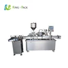 wax filling machine with mixing and heated hopper hot filling system