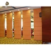 Decorative restaurant divider temporary acoustic soundproof movable partition wall