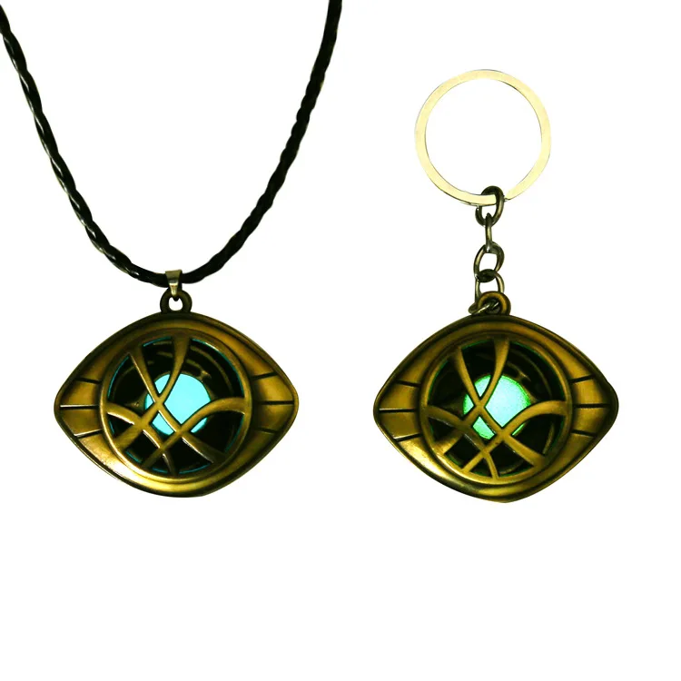 

noctilcent doctor strange necklace pendant jewelry charm key pendant night light jewelry necklace luminous jewelry noctilucous