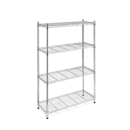 Four Layers Heavy Duty Commodity Shelf Kitchen Stainless Steel Wire ...