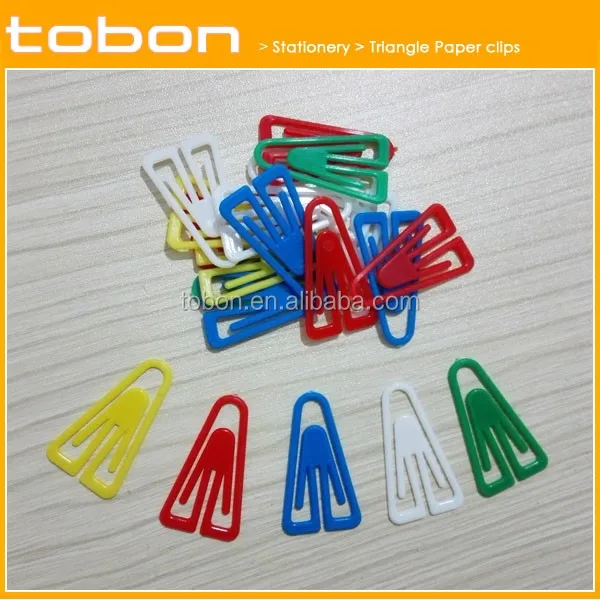 Triangle Plastic Paper Clips 25mm 35mm 60mm Trianglular Paper Clips Buy Paper Clips,Fancy