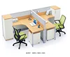 Office workstation with partition Latest Modern office desk furniture