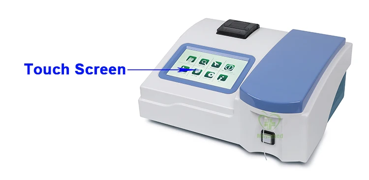 MY-B010B-N Medical blood testing equipment Clinical Touch Screen Semi-auto Chemistry Analyzer