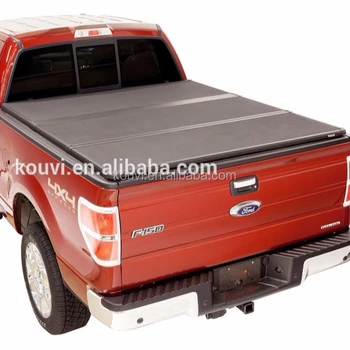 Kv8802 Hard Tri Fold Tonneau Cover Truck Bed Locking Pickup Truck Covers For 2012 Toyota Hilux Vigo Double Cab Tunning Kit Buy Pickup Truck Double Cab Hilux Double Cab 2012 Hilux Vigo Product