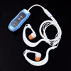 Mini MP3 Portable Digital Headphone Music Player for Swimming Diving Surfing IPX8 Waterproof Outdoor FM Radio 4GB/8GB/16GB/32GB