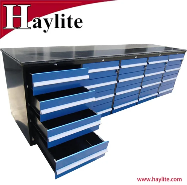 Cold rolled steel plate powder coated tool box garage use workbench.jpg