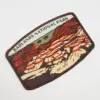 Wholesale Custom Merrow Dye Sublimation Diecut Print Patches