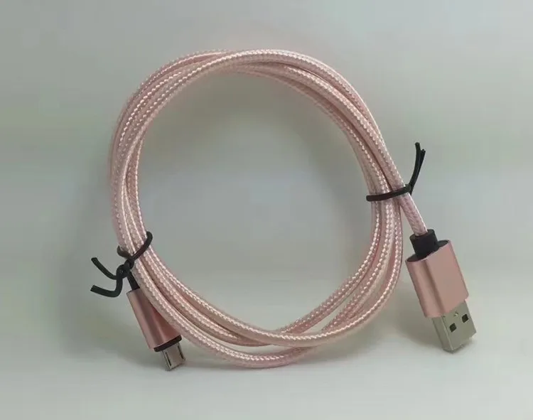 1m 2m 3m Nylon Braided USB Data Cable Low Price Stable Android Type C Micro USB Charging Cable Flexible Phone USB Cable - ANKUX.COM