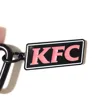 Factory direct custom design hang tags metal name tags for bracelet handbag (KC-002)