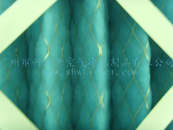 Foldaway pre-filter mesh