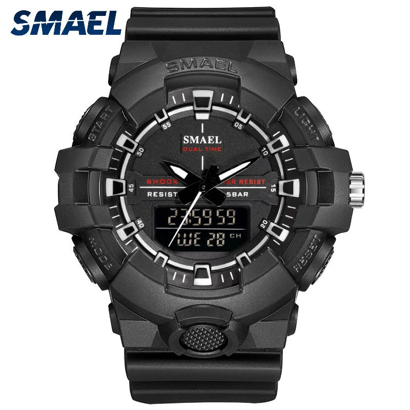 

Smael New arrival SL1642B waterproof 5ATM sport digital wrist watch