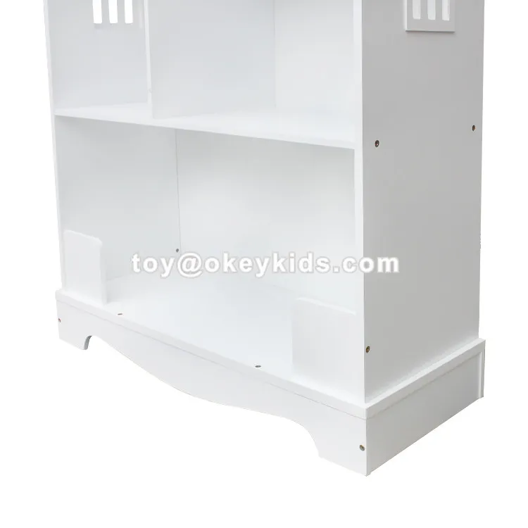 dollhouse bookcase white