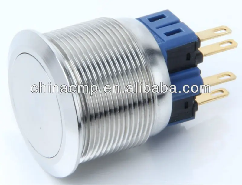 Redesign for auto or plane illuminated metal Vandal Resistant waterproof ip67 Push Button Switch ,Stainless Steel (TUV,CE)