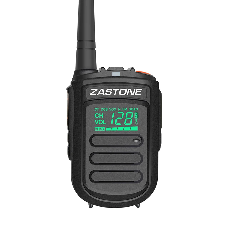 

Top quality police walkie talkie ZASTONE MINI9 handheld two way radio 10w 16ch, Black