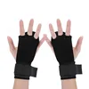 High Quality Fitness Exercise Training Weightlifting Gloves Hand Gloves Grip Wrist Wraps PU Leather Palm Protector for Gym
