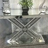 Hot sales teardrop diamond console table