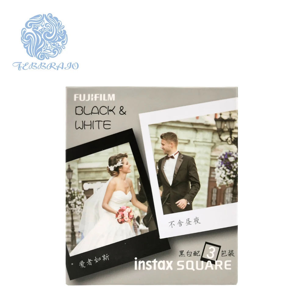
3 pack Fujifilm Square image instant film with instax SQ6/SQ10/SQ20 digital camera 