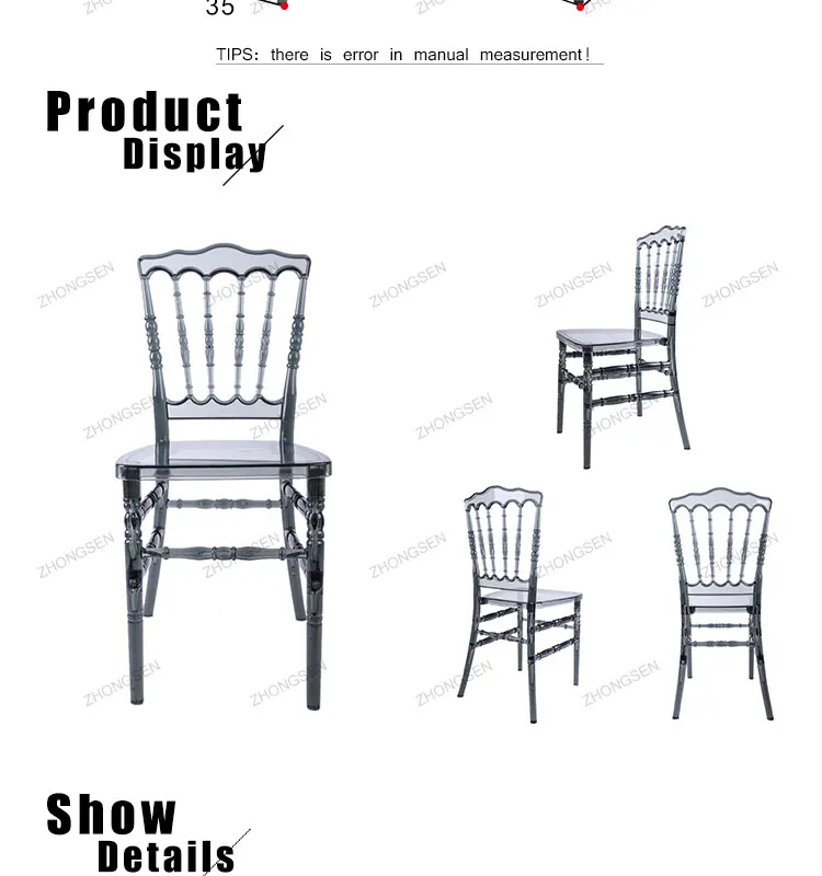 Black Wedding Event Banquet Resin Chairs For Restaurant And Hotel Buy