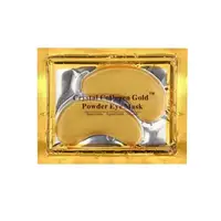 

Hot Selling Private Label Hyaluronic acid Vitamin C Serum 24k Crystal Collagen Pads Natural Gold Eye Mask