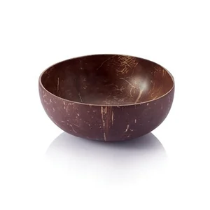 Image of Totally Eco Bamboo Modern Round Bowls salad coconut bowls