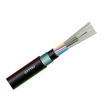 Fiber Optic Cable Coaxial 8 Core 16 Core Fiber Optical Cable Gyty53 ...