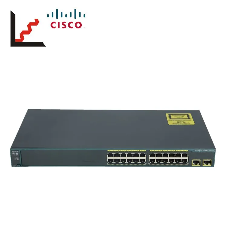 Cisco Ws C2960 24tt L 24 Port 10 100 2960 Switch 90 Day Warranty Latest Ios Enterprise Network Switches Computers Tablets Network Hardware