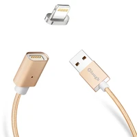 

2019 New 3 in 1 Elough 2.4A Quick Charging Cable With Smart Indicator Light , Fast Charge Magnetic Data Cable For iPhone 1M