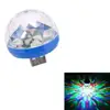 Color Box Package 4W USB Party Lights Mini Disco Ball Sound Control Led Small Magic Ball