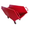Steel Hopper Scrap Hopper with Wheels/Chip & Waste Trucks