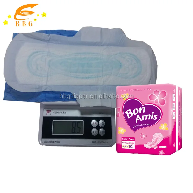 
wholesale perforated plastic lady sanitary napkin with negative ion super competitive price sanitary pad 