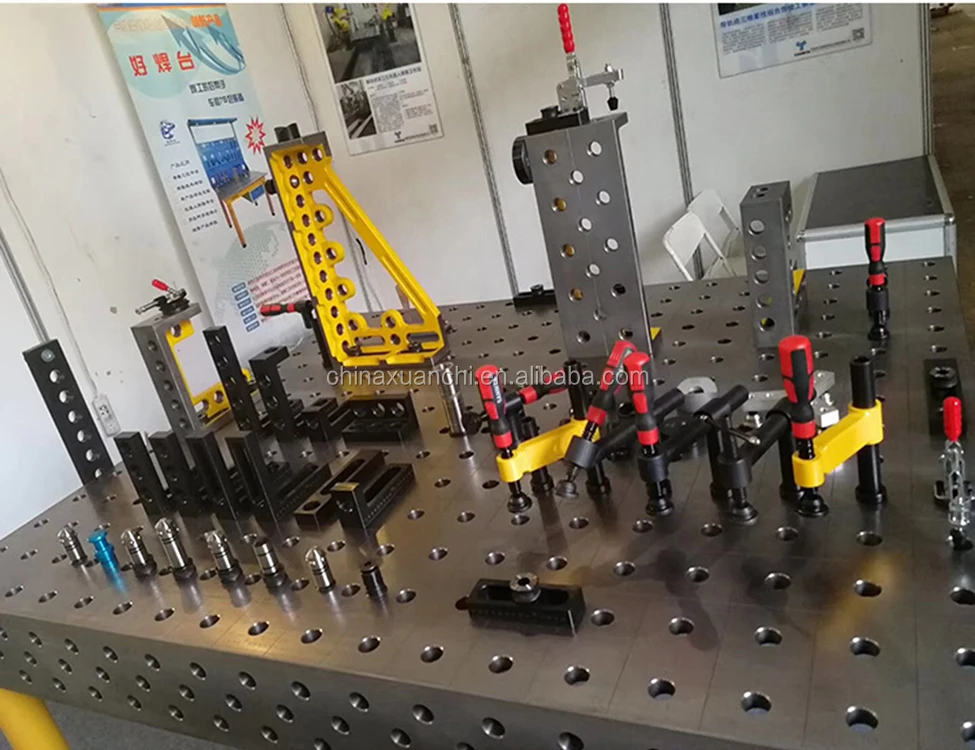 welding table clamping system