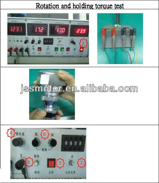 57HS82-2504B nema 23 stepper motor, double shaft stepper motor, hybrid stepper motor