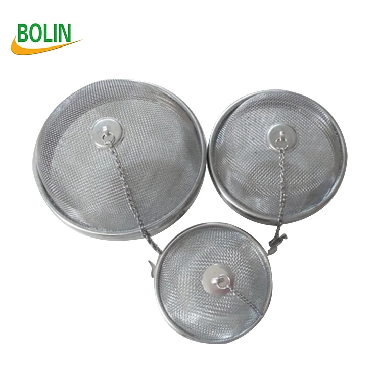 Food Grade Stainless Steel Wire Mesh Dome Shape Tea Filter Infuser