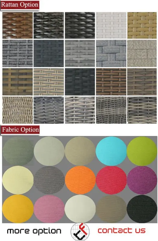 cushion and rattan type