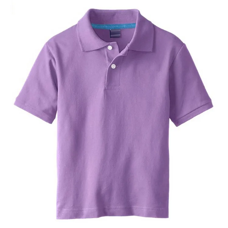 childrens purple polo shirts