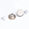 17MM Nickel Free And Eco Friendly Metal Material Lt Gold Alloy Denim Jeans Button