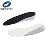 Ideastep OEM design your own removable pu height increasing shoe insoles men lift