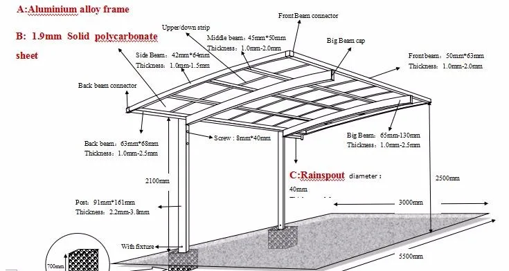  Ukuran Carport  3 Mobil Carports  Garages